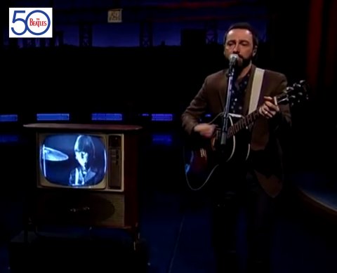Artists cover Beatles' classics on the Late Show with David Letterman for the 50th Anniversary
