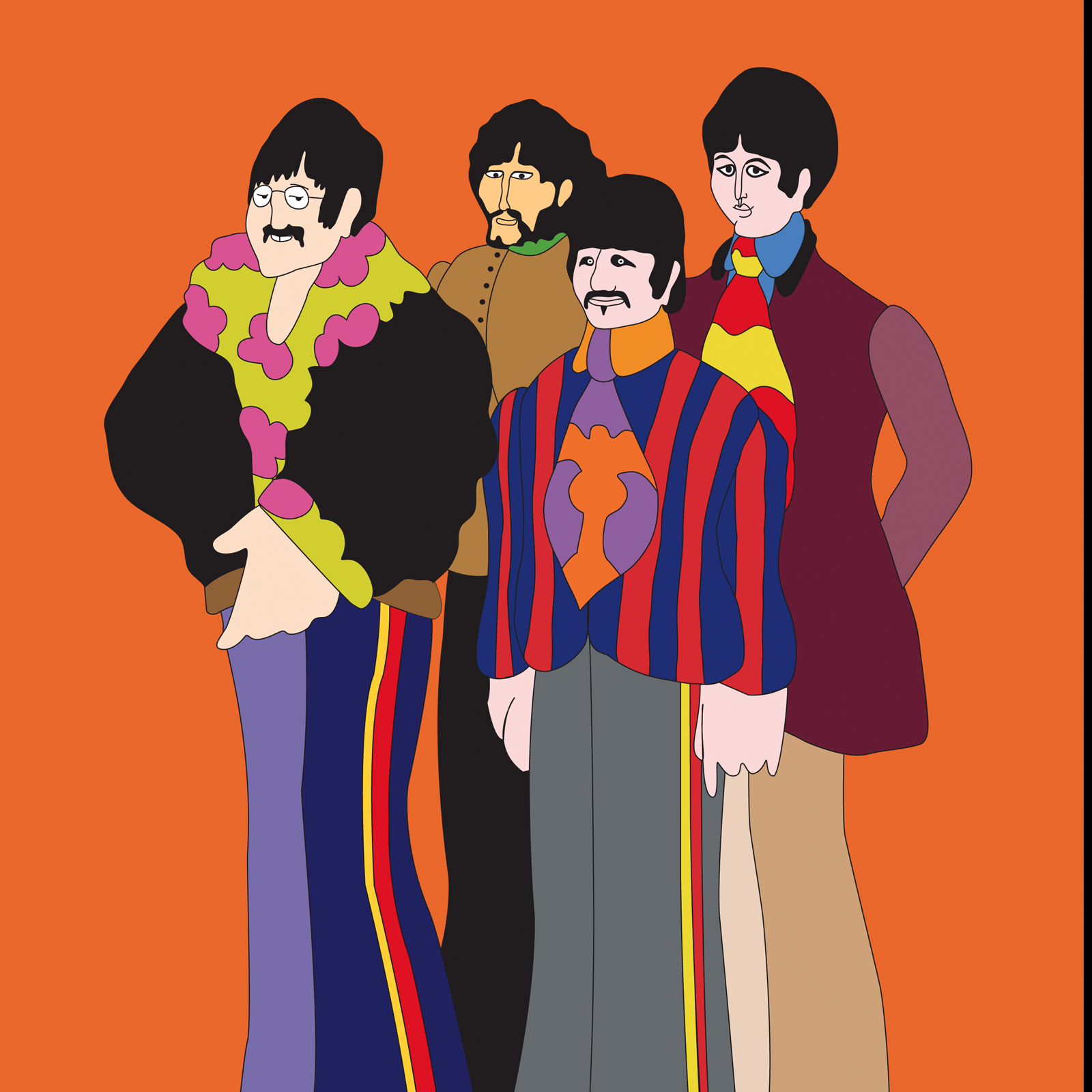 The Beatles in Yellow Submarine