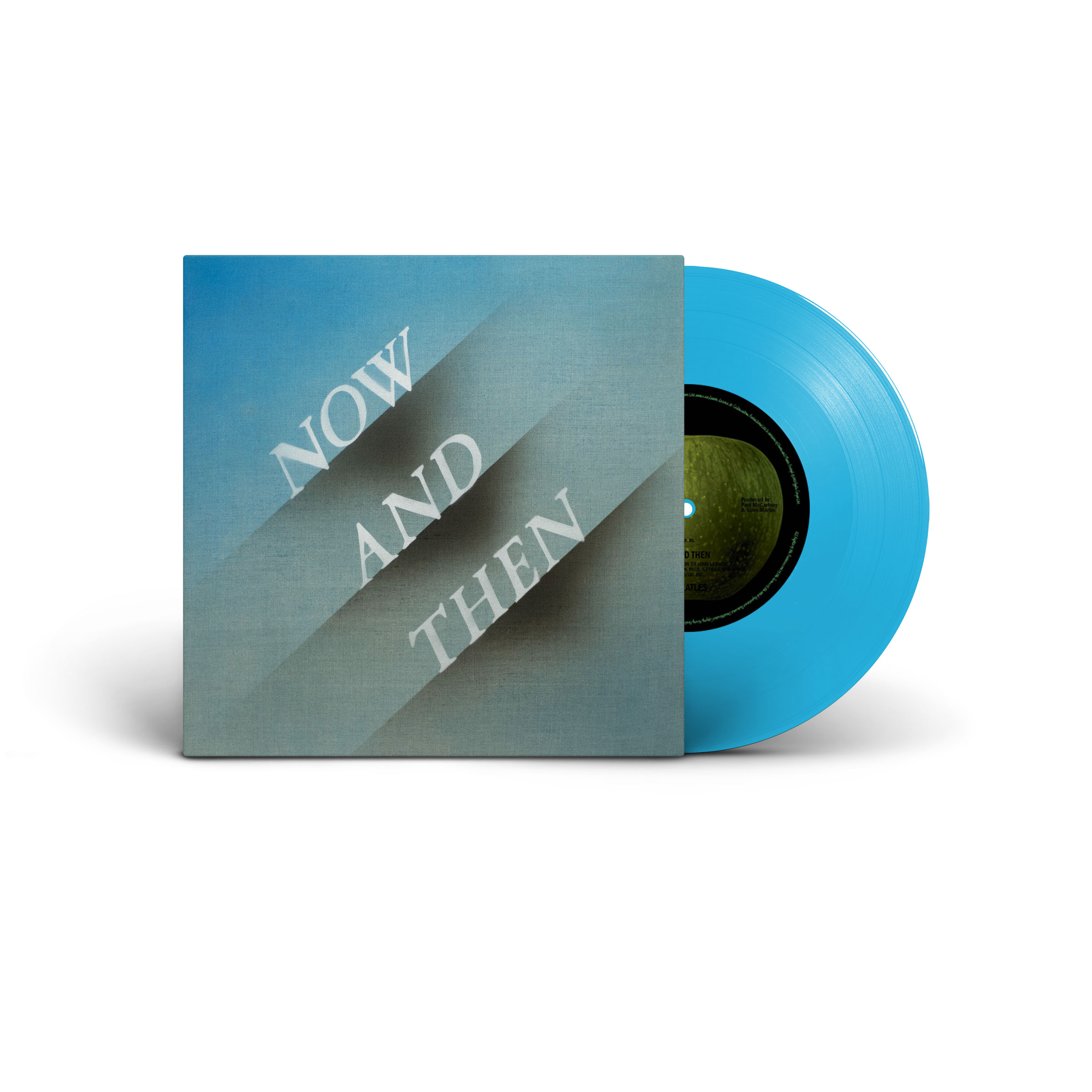 "Now And Then" 7" Single Blue