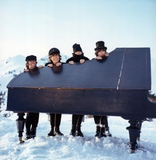 the Beatles in Help!