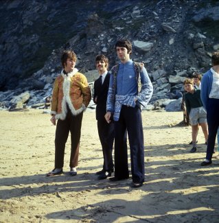 Paul, Ringo and John on Magical Mystery Tour