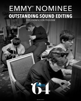 beatles 64 emmy nomination