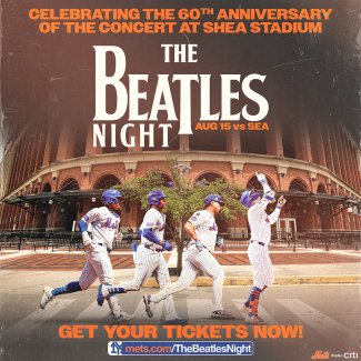 beatles night at citi field