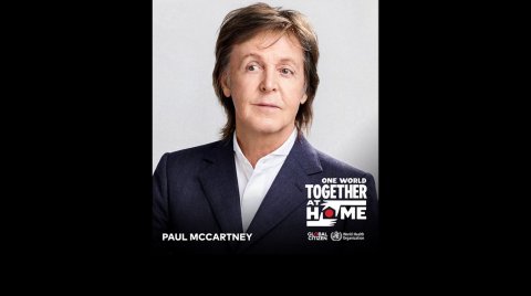 Paul to join Global Citizen and World Health Organization (WHO) for One World: #TogetherAtHome